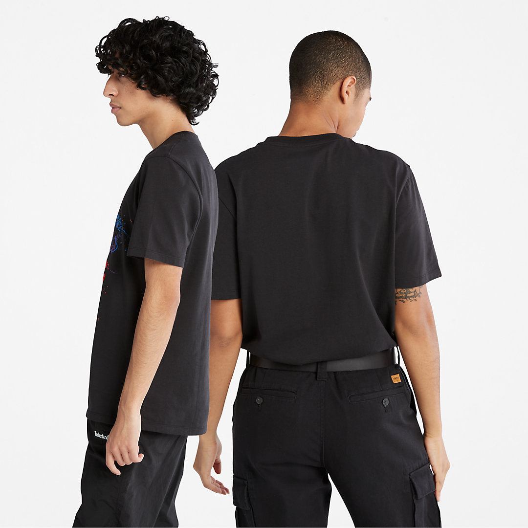 Paint Pride T-Shirt in Black Timberland Sale