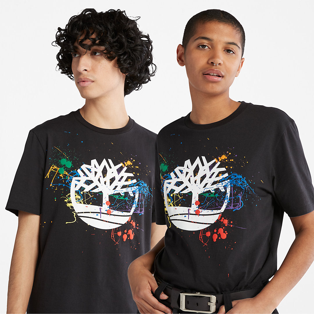 Paint Pride T-Shirt in Black Timberland Sale