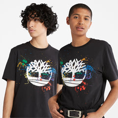 Paint Pride T-Shirt in Black Timberland Sale