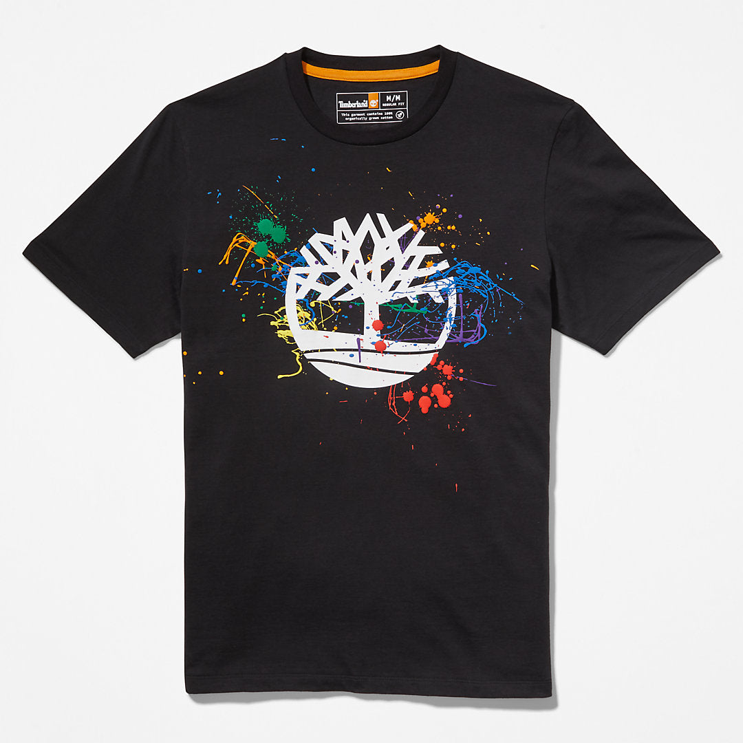 Paint Pride T-Shirt in Black Timberland Sale