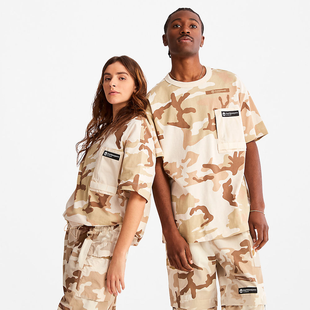 Earthkeepers® by Raeburn Utility T-Shirt in Camo Timberland US