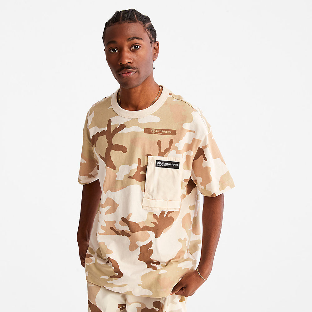 Earthkeepers® by Raeburn Utility T-Shirt in Camo Timberland US