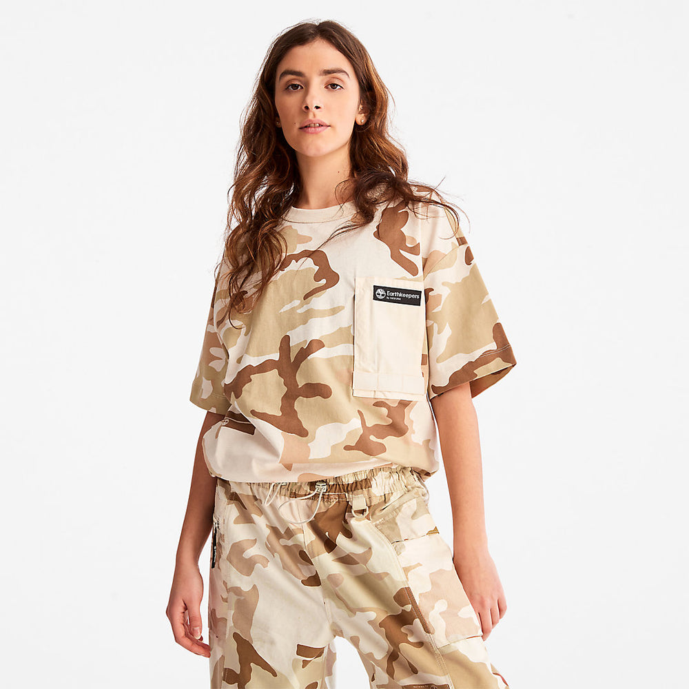 Earthkeepers® by Raeburn Utility T-Shirt in Camo Timberland US