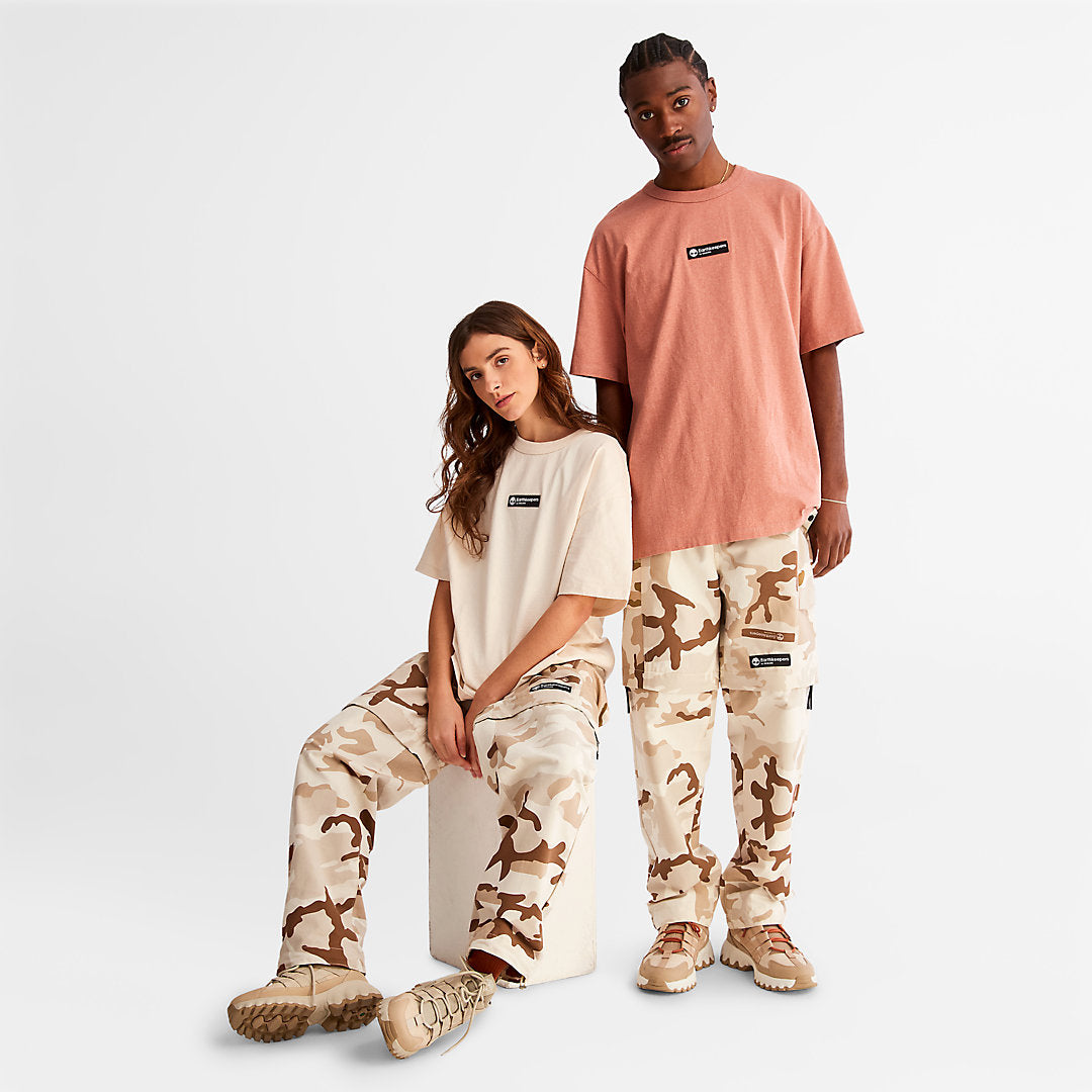 Earthkeepers® by Raeburn Archive Globe T-Shirt in Orange Timberland For Sale