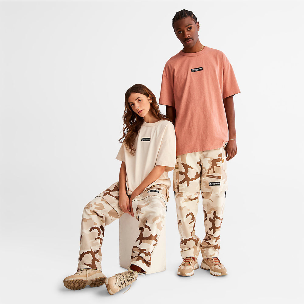 Earthkeepers® by Raeburn Archive Globe T-Shirt in Orange Timberland For Sale