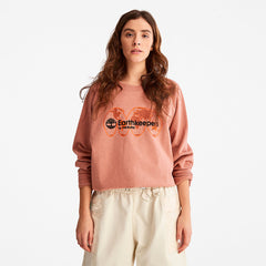 Earthkeepers® by Raeburn Archive Globe Crewneck Sweatshirt in Orange Timberland On Sale