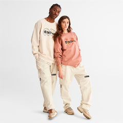 Earthkeepers® by Raeburn Archive Globe Crewneck Sweatshirt in Orange Timberland On Sale