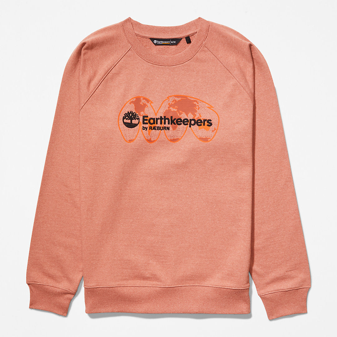 Earthkeepers® by Raeburn Archive Globe Crewneck Sweatshirt in Orange Timberland On Sale