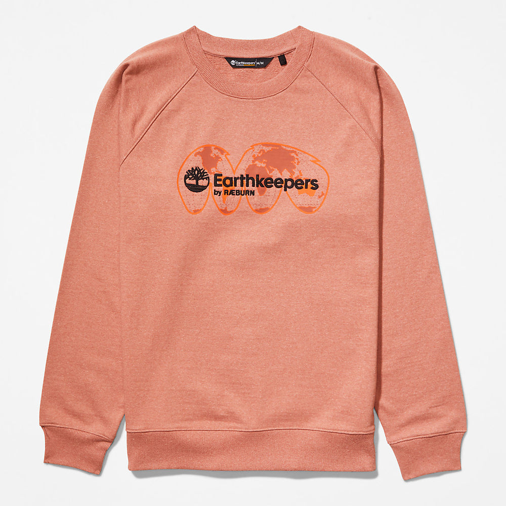 Earthkeepers® by Raeburn Archive Globe Crewneck Sweatshirt in Orange Timberland On Sale