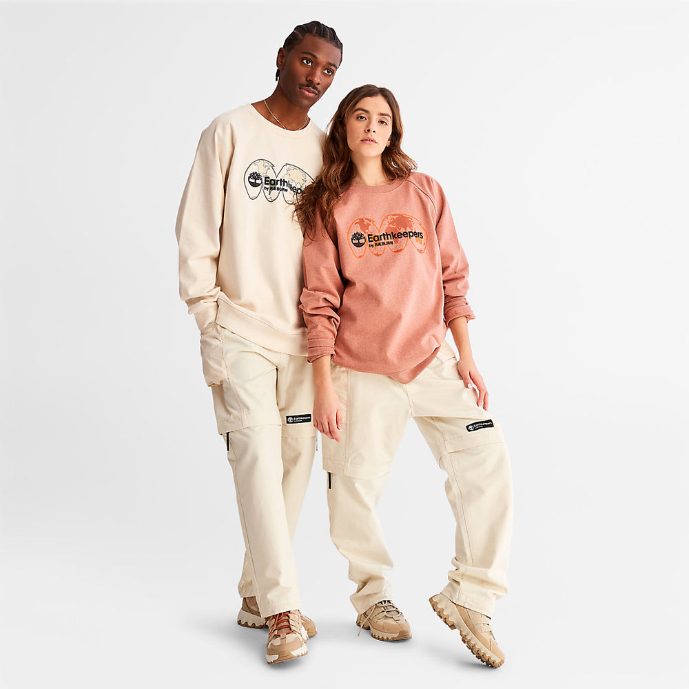 Earthkeepers® by Raeburn Archive Globe Crewneck Sweatshirt Colourless Timberland For Sale