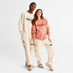 Earthkeepers® by Raeburn Archive Globe Crewneck Sweatshirt Colourless Timberland For Sale