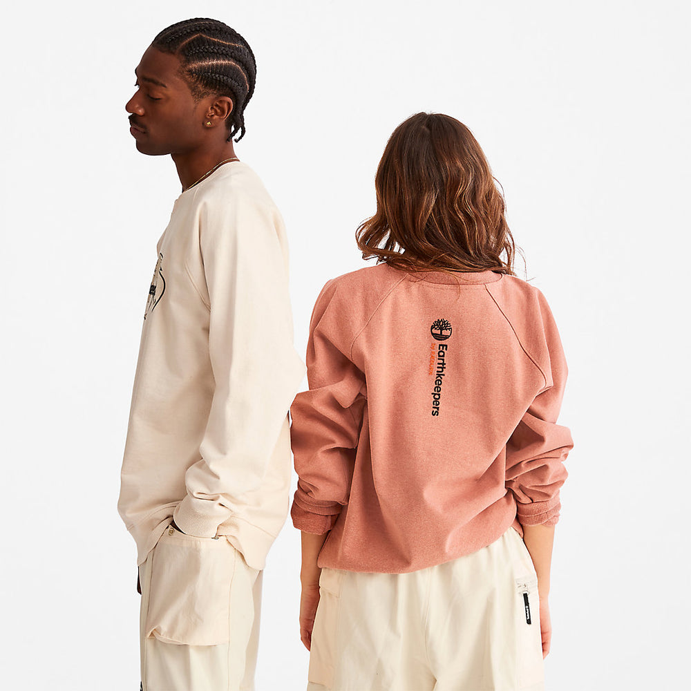 Earthkeepers® by Raeburn Archive Globe Crewneck Sweatshirt Colourless Timberland For Sale