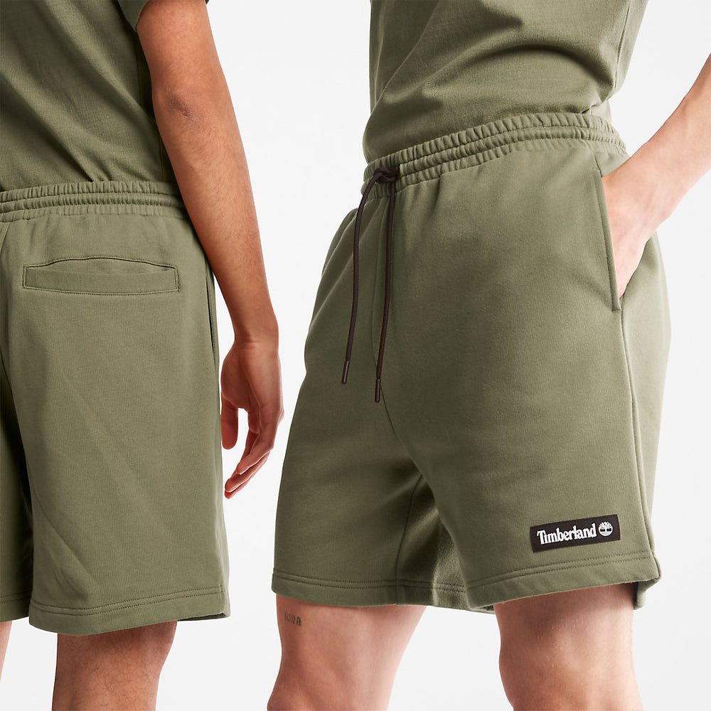 All Gender Sweatshorts in Green Timberland US