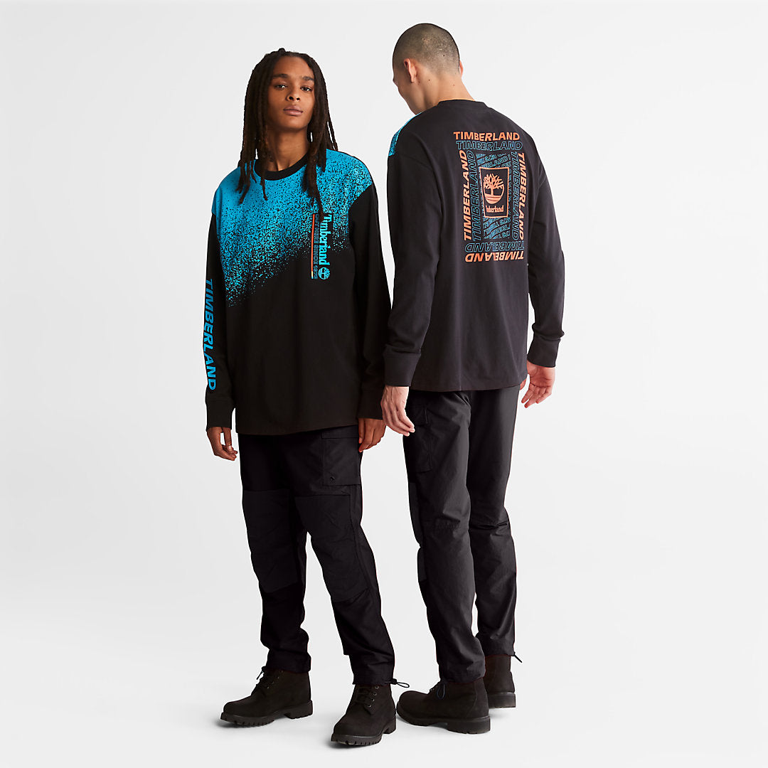 Outdoor Archive Long-sleeved Graphic T-Shirt in Black Timberland Online