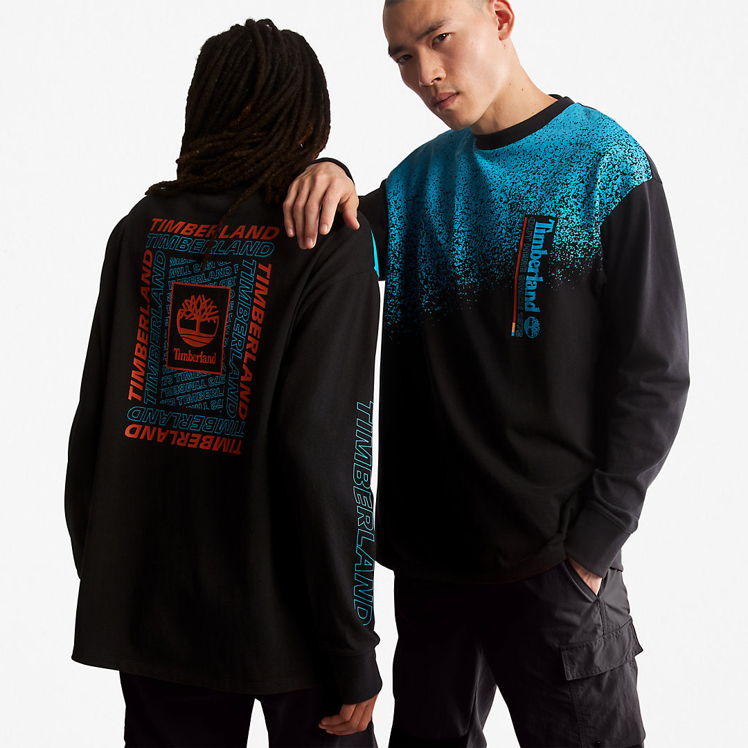 Outdoor Archive Long-sleeved Graphic T-Shirt in Black Timberland Online