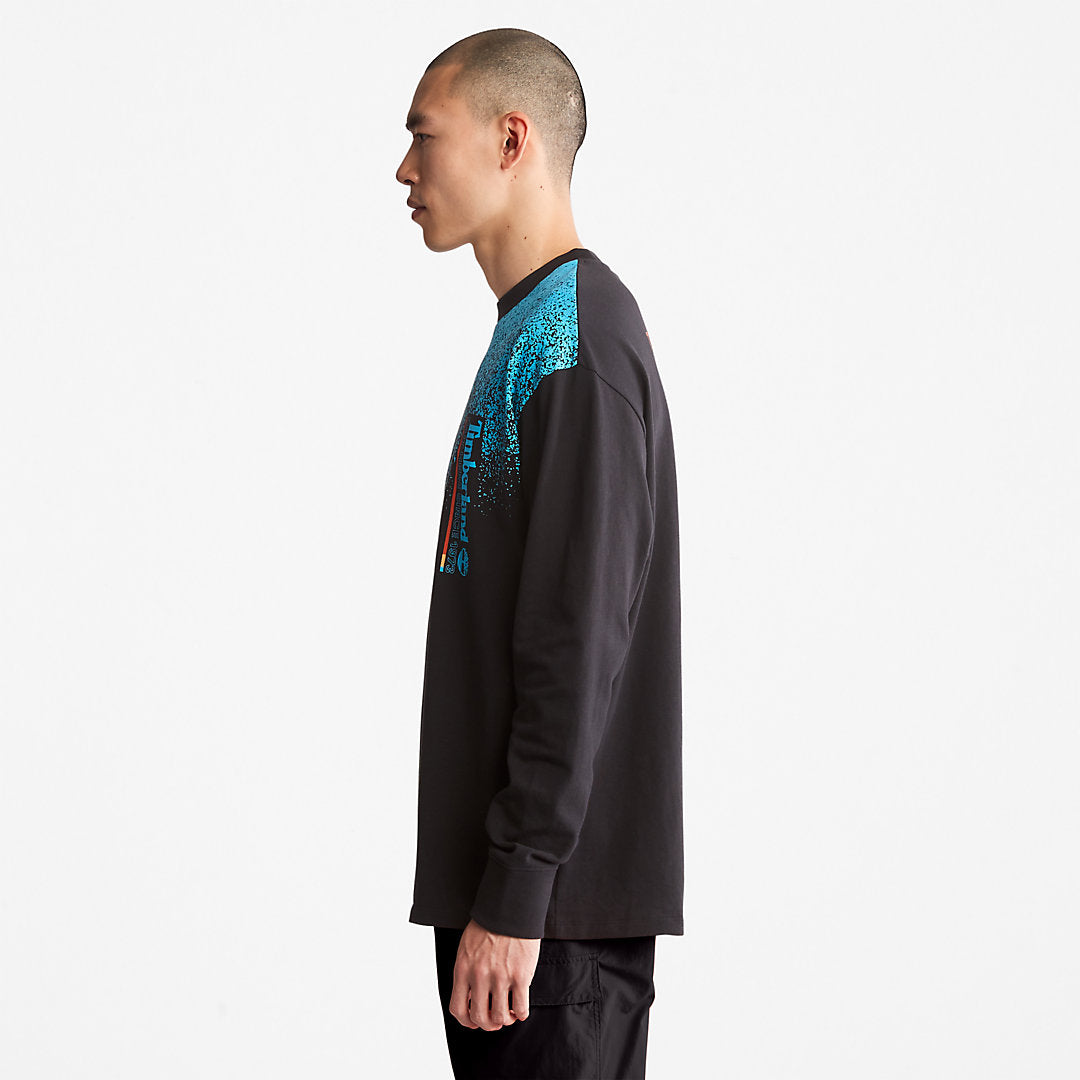 Outdoor Archive Long-sleeved Graphic T-Shirt in Black Timberland Online