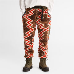 Bee Line x Timberland® Fleece Bottoms in Red Timberland On Sale