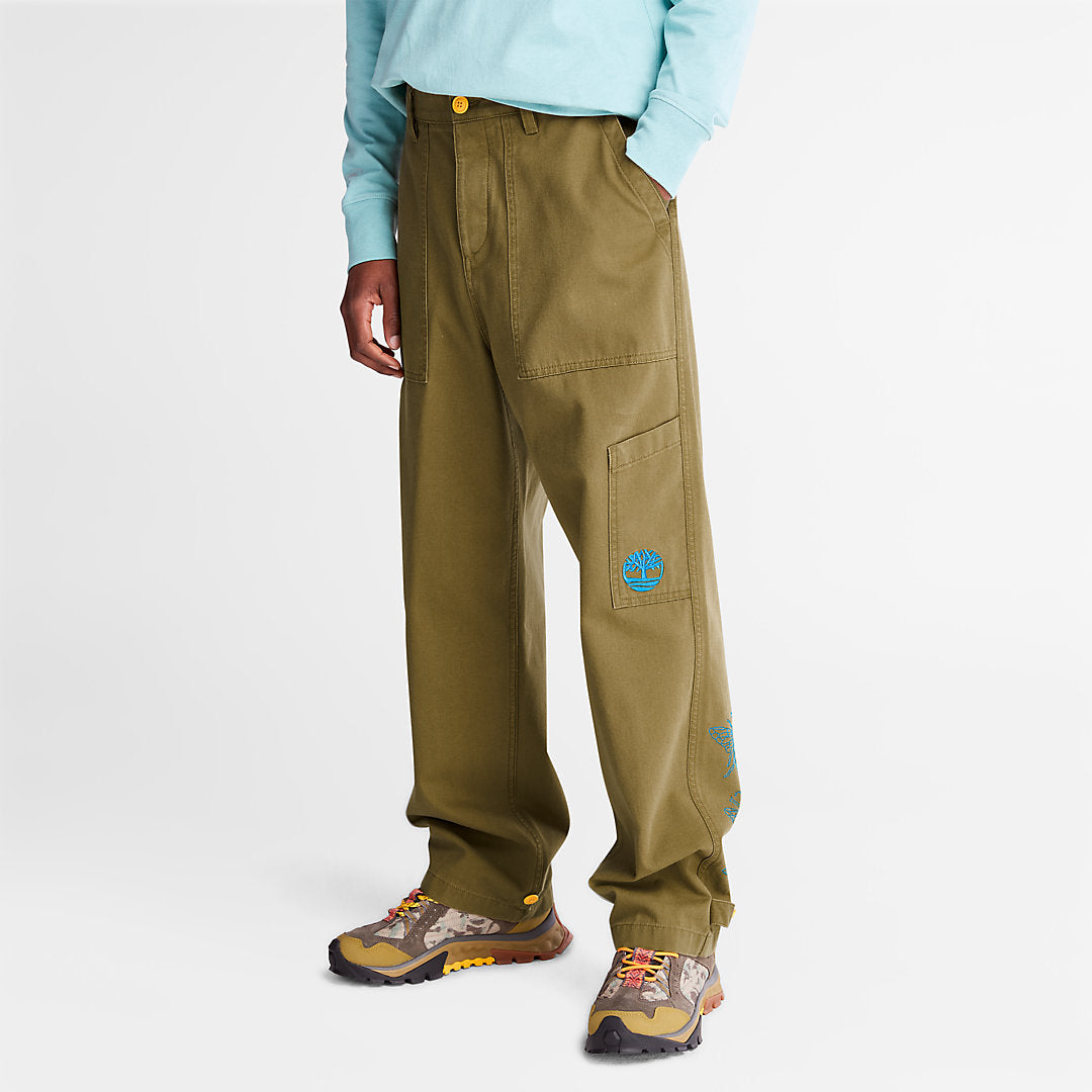 Bee Line x Timberland® Wide-leg Bottoms in Brown Timberland US